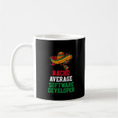 Nacho Average Software Developer-Tasse Kaffeetasse (Links)