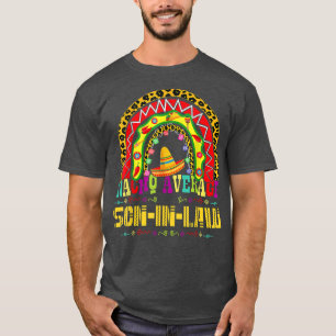 Nacho Average Soninlaw Cinco De Mayo Rainbow Meica T-Shirt