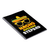 Nacho Average Stepdad Vater Cinco De Mayo Notizblock (Rechte Seite)