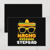 Nacho Average Stepdad Vater Cinco De Mayo Postkarte (Vorne/Hinten)