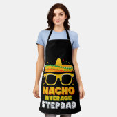 Nacho Average Stepdad Vater Cinco De Mayo Schürze (Getragen)