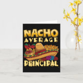 Nacho Average Tacos Mexican Sombrero Cin Karte (Gelbe Blume)