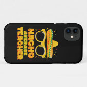 Nacho Average Teacher Cinco De Mayo Matching Case-Mate iPhone Hülle (Rückseite (Horizontal))
