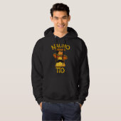 Nacho Average Tio Mexican Disc Uncle Cinco De Mayo Hoodie (Vorne ganz)