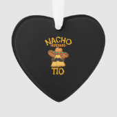 Nacho Average Tio Mexican Disco Cinco De Mayo Ornament (Vorderseite)