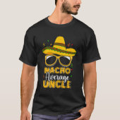 Nacho Average Uncle Funny Uncle Average T-Shirt (Vorderseite)
