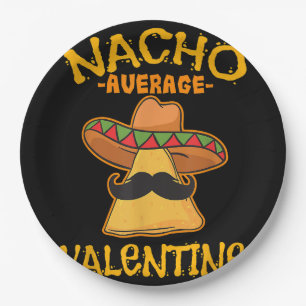 Nacho Average Valentine Mexican Couple Valentine Pappteller
