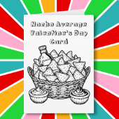 Nacho Average Valentinstag Karte