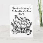 Nacho Average Valentinstag Karte (Vorderseite)