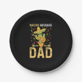 Nacho Average Vater Cinco De Mayo Mexican Daddy Pappteller (Vorderseite)