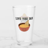 "Nacho Average Vater" Glas (Rückseite)