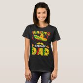 Nacho Average Vater Mexican Daddy Cinco De Mayo Fa T-Shirt (Vorne ganz)