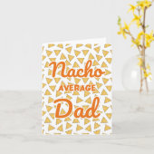 Nacho Average Vater Watercolor Karte (Gelbe Blume)
