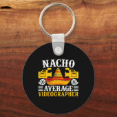 Nacho Average Videographer - Funny Cinco De Mayo V Schlüsselanhänger (Vorderseite)