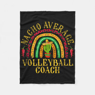 Nacho Average Volleyll Coach Cinco De Mayo Mexiko Fleecedecke
