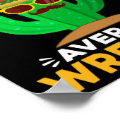 Nacho Average Wrestler Funny Mexican Cinco De Mayo Poster (Ecke)