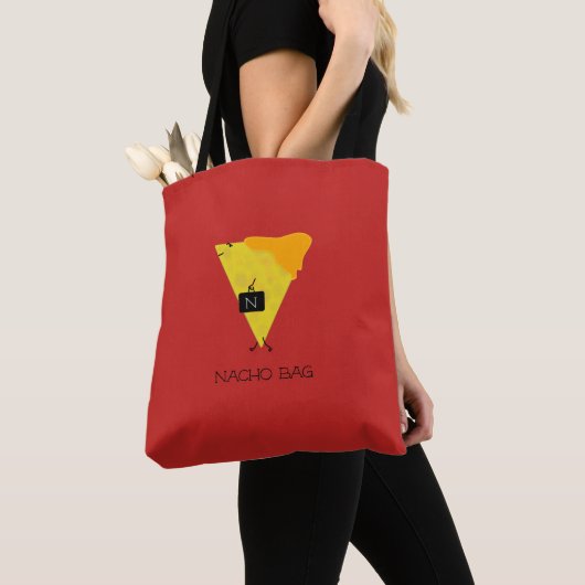 NACHO BAG Tortilla Chip mit Käse Beutel Tasche (Von Nahem)