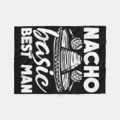Nacho Basic Trauzeuge Wedding Funny Bachelor Party Fleecedecke (Vorderseite (Horizontal))