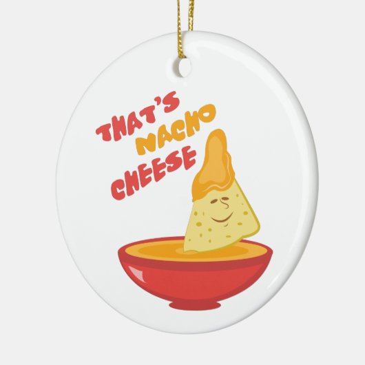 Nacho Cheese Keramik Ornament (Links)