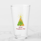 Nacho Christmas Tree Glas (Vorderseite)
