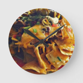 Nacho Clock Runde Wanduhr