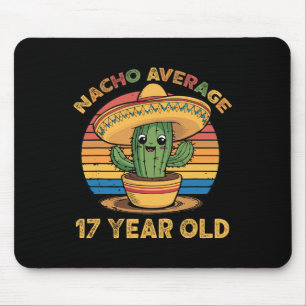 Nacho Durchschnitt 17 Jahre alt Cinco De Mayo 17. Mousepad