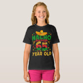 Nacho Durchschnitt 65 Jahre alt Cinco de Mayo Girl T-Shirt (Vorne ganz)