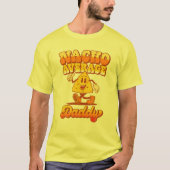 "Nacho" Durchschnitt Daddy! Funny Vathers Day Food T-Shirt (Vorderseite)