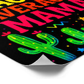 Nacho durchschnittliche Mama - Cinco de Mayo Spaßp Poster (Ecke)