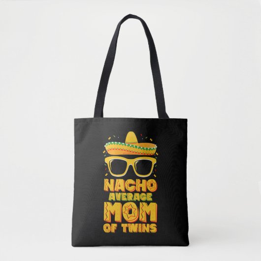 Nacho Durchschnittliche Mama von Twins Mexican Cin Tasche (Vorderseite)