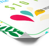 nacho Durchschnittliche Spendenschule PTO PTA Wohl Poster (Ecke)