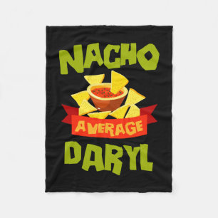 Nacho durchschnittlicher daryl lustiger Geburtstag Fleecedecke