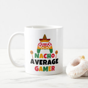 Nacho Durchschnittlicher Gamer Mexikanisches Gamin Kaffeetasse