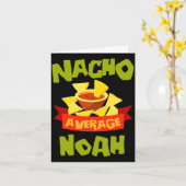 Nacho durchschnittlicher Noah lustiger Geburtstags Karte (Gelbe Blume)