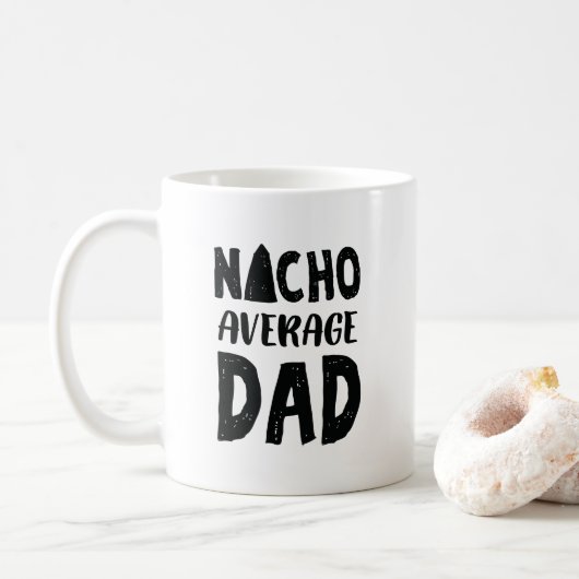 Nacho-durchschnittlicher Vater-mexikanischer Kaffeetasse (Mit Donut)