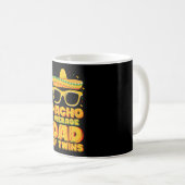 Nacho durchschnittlicher Vater von Twins Mexican C Kaffeetasse (VorderseiteRechts)