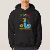 NACHO DURCHSCHNITTUNG MAMA LLAMA Cinco de mayo Hoodie (Vorderseite)