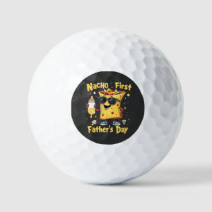 Nacho Erster Vatertag Cinco De Mayo Vater Golfball