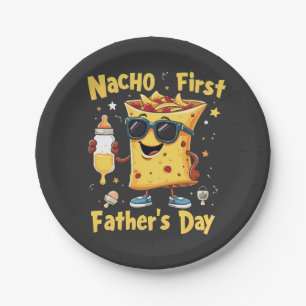 Nacho Erster Vatertag Cinco De Mayo Vater Pappteller