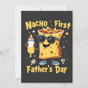 Nacho Erster Vatertag Cinco De Mayo Vater Save The Date