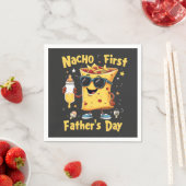 Nacho Erster Vatertag Cinco De Mayo Vater Serviette (Beispiel)