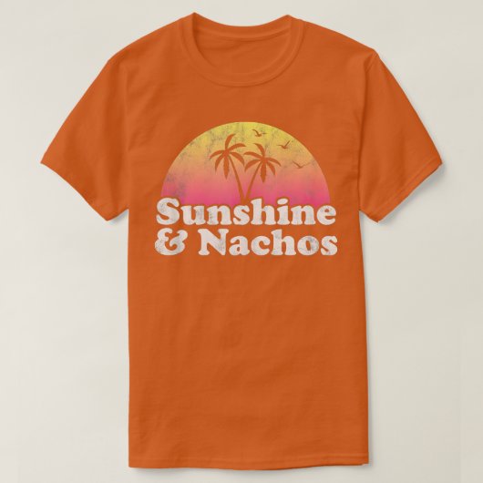 Nacho Geschenk Sunshine und Nachos Tank Top (Design vorne)
