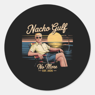 Nacho Golf Nicht Mehr Lustige Trump Ferien 2025 US Runder Aufkleber