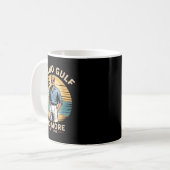 Nacho Gulf No More Funny Trump Vacation 2025 Usa Kaffeetasse (Vorderseite Links)