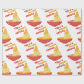 Nacho-Käse Geschenkpapier (Flach)