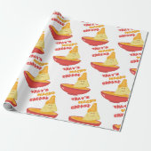 Nacho-Käse Geschenkpapier (Ungerollt)