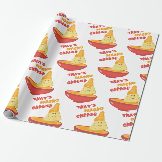 Nacho-Käse Geschenkpapier (Ungerollt)