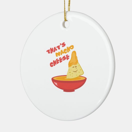 Nacho-Käse Keramikornament (Links)