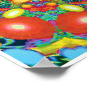 Nacho Kinetic Collage Kaleidoscope Poster (Ecke)