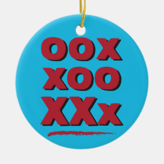 Nacho Libre Hug Kiss Kiss Ornament